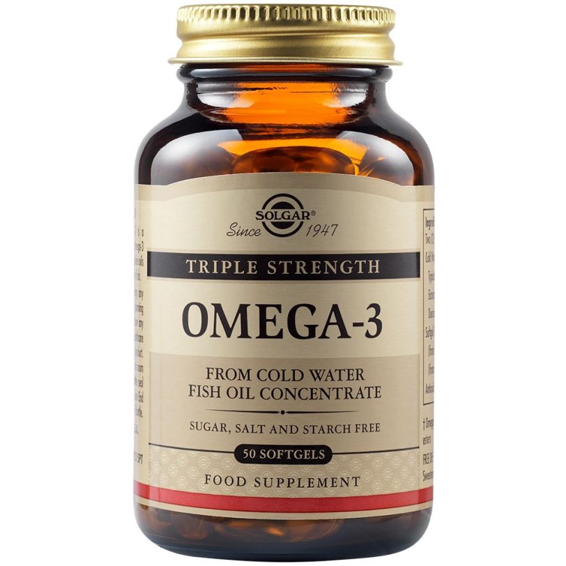 Solgar Triple Strength Omega-3 50 Softgels
