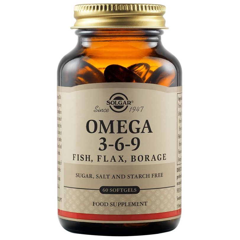 Solgar Omega 3-6-9 60 Softgels