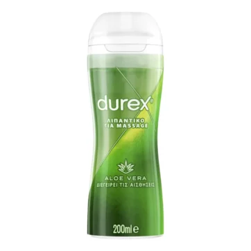Durex Play Massage 2-σε-1 διεγερτικό & λιπαντικό τζελ με Aloe Vera 200ml