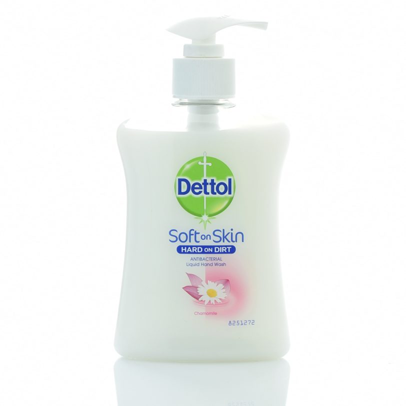 Dettol Soft On Skin Antibacterial Hand Wash Chamomile, Αντιβακτιριδιακό Κρεμοσάπουνο Χεριών Χαμομήλι 250ml