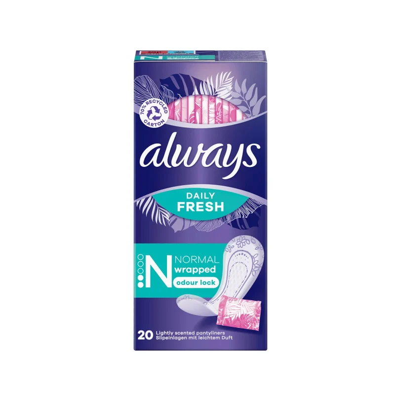 Always Dailies Normal Individually Wrapped 20 τεμαχια