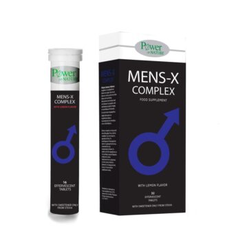 Power Health Mens X Complex Συμπλήρωμα Διατροφής με Γεύση Λεμόνι με Στέβια 32 Αναβράζοντα Δισκία