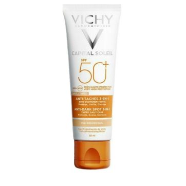Vichy Ideal Soleil Anti-Taches Αντιηλιακή κρέμα προσώπου για άμεση κάλυψη των κηλίδων SPF50 50ml