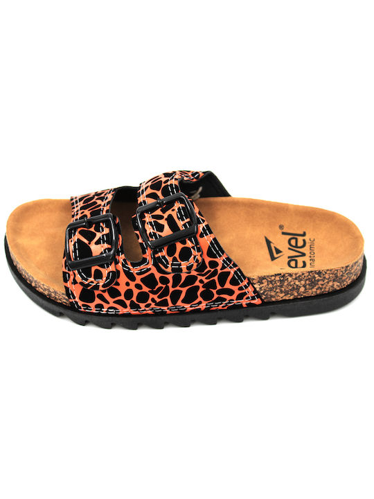 Σανδάλι γυναικείο με animal print (173) - Image 4