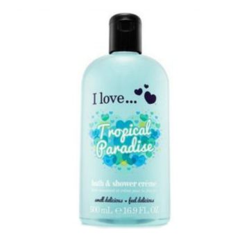 I Love Cosmetics Bubble Bath Tropical Paradise Αφρόλουτρο (Τροπικά Φρούτα) 500ml