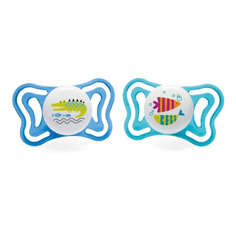 Chicco Physio Forma Light Εργονομική Πιπίλα με Θηλή Σιλικόνης για Ηλικίες 16-36m, 2τεμ