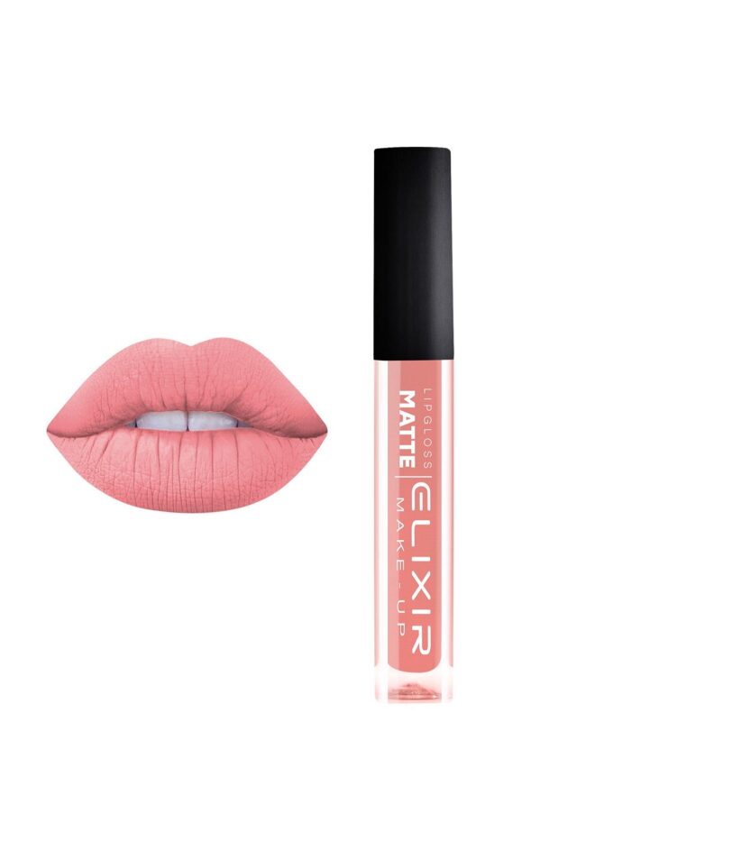 Elixir Make Up Liquid Lip Mat Pro – 394 Salmon pink