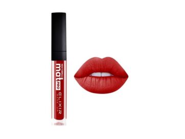 Elixir Make Up Liquid Lip Mat Pro – 450 Scarlet red