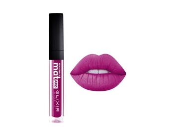 Elixir Make Up Liquid Lip Mat Pro – 454 Red violet