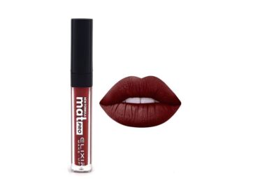Elixir Make Up Liquid Lip Mat Pro – 458 Dark wine