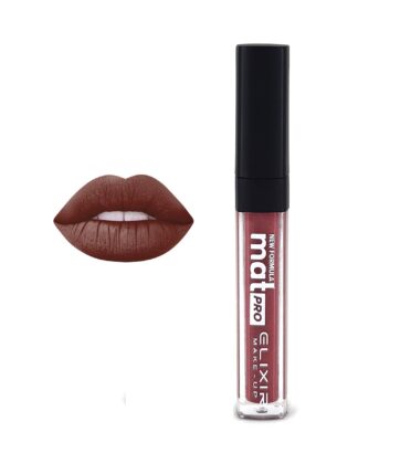 Elixir Make Up Liquid Lip Mat Pro – 459 Dark sangria