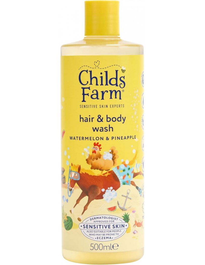 CHILDS FARM HAIR & BODY WASH WATERMELON & PINEAPPLE 500ML