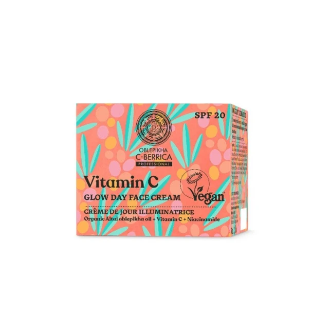 Natura Siberica Oblepikha C-Berrica Glow Day Face Cream Κρέμα Ημέρας Προσώπου Λάμψης 50ml