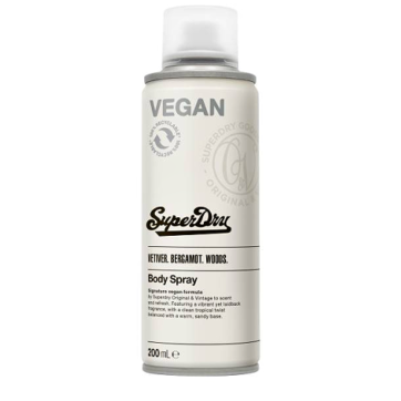 Superdry Signature Body Spray με άρωμα Βέτιβερ, Περγαμόντο & Ξύλο 200ml