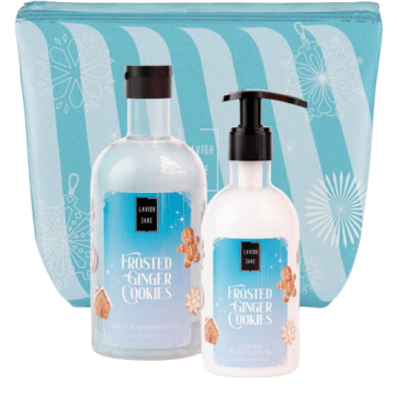 LAVISH CARE FROSTED GINGER COOKIES BAG SET