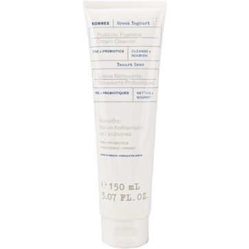 Korres Greek Yoghurt Foaming Cream Cleanser Αφρώδης Κρέμα Καθαρισμού με Προβιοτικά 150ml