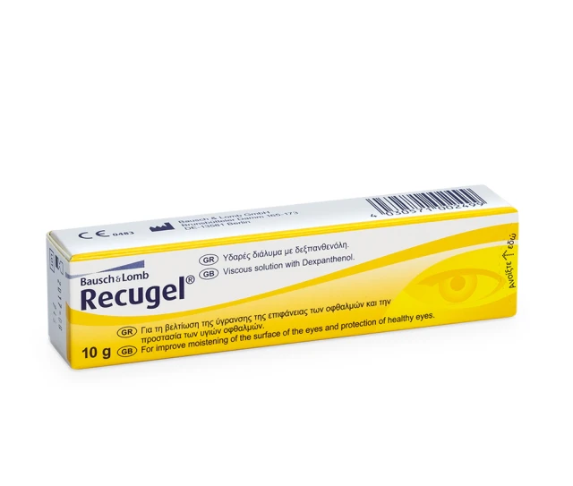 Bausch & Lomb Recugel Οφθαλμική Γέλη, 10ml