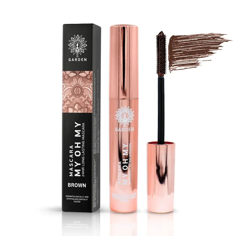 Garden My Oh My Mascara Brown Μάσκαρα 24ωρης Διάρκειας Σε Καφέ Χρώμα Για Όγκο 5ml