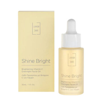 Lavish Care Shine Bright Brightening Vitamin C Overnight Facial Oil Λάδι Προσώπου με Βιταμίνη C για Λάμψη 30ml