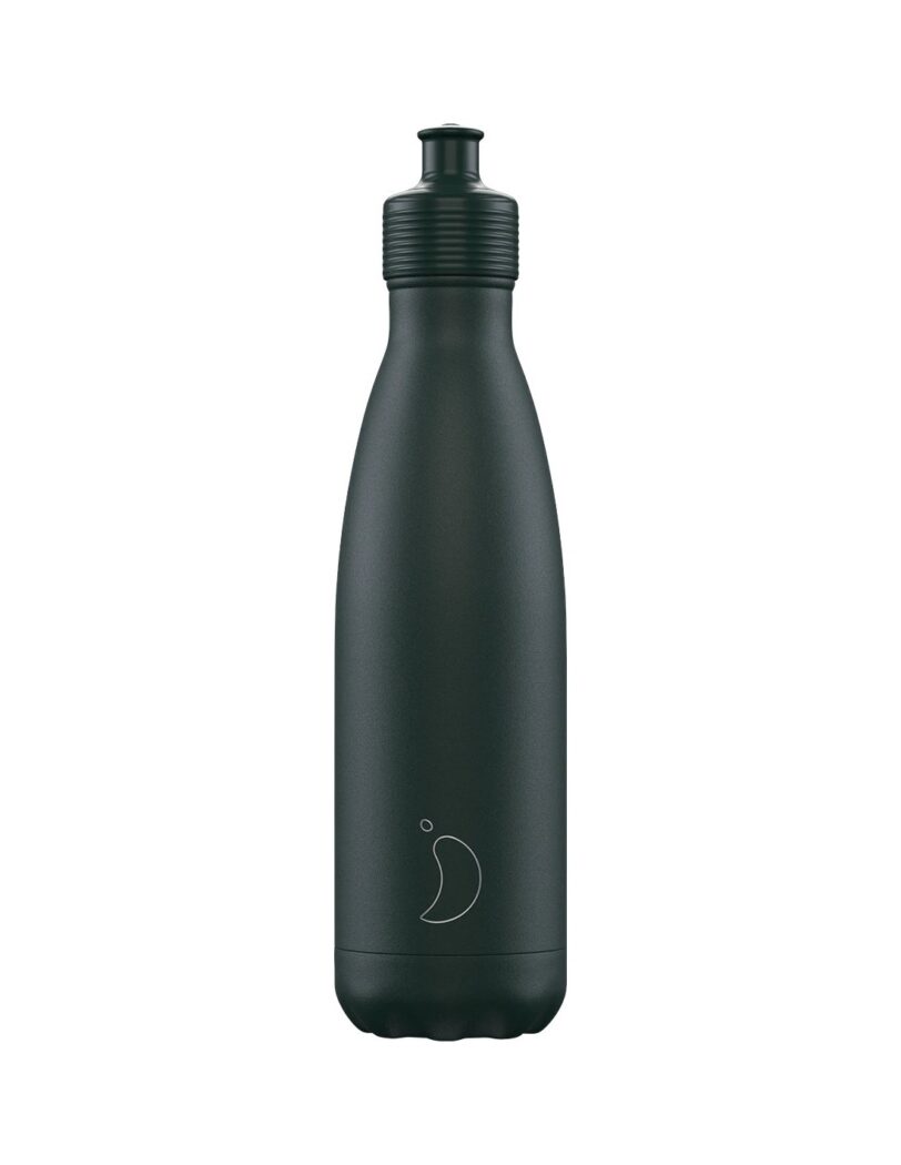 Chilly’s Original Sports Bottle Matte Green ανοξειδωτο θερμος 500 ml