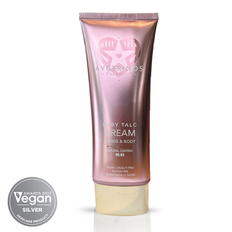 Avgerinos Cosmetics Baby Talc Κρέμα Χεριών και Σώματος 200ml