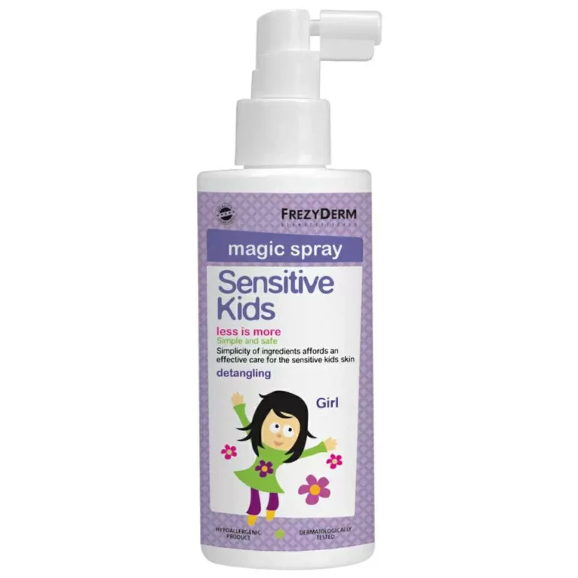 Frezyderm Sensitive Kids Magic Spray for Girls Παιδικό Σπρέι για Ξέμπλεγμα Μαλλιών, 150ml