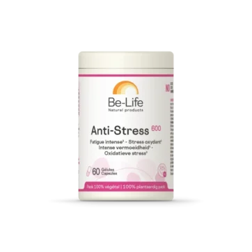 Be-Life Anti-Stress 600 συμπλήρωμα διαχείρισης άγχους 60 κάψουλες