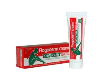 Ergopharm Flogoderm Cream Capsicum Super Active 125ml - Θερμαντική Κρέμα