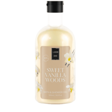 Lavish Care Sweet Vanilla Woods Shower Gel Αφρόλουτρο 500ml (Βανίλια)