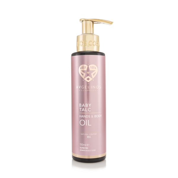 Avgerinos Cosmetics Baby Talc, Λάδι Σώματος, Body oil, 150ml
