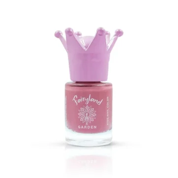 Garden Fairyland Nail Polish Pink Rosy 4, Παιδικό Βερνίκι Νυχιών με Άρωμα Φράουλα - 7.5ml