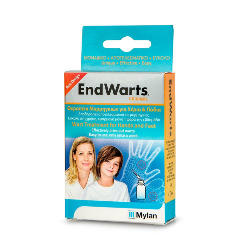 EndWarts Original Θεραπεία Μυρμηγκιών για Χέρια & Πόδια 5ml