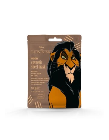 LION KING COSMETIC FACE SHEET MASK - SCAR