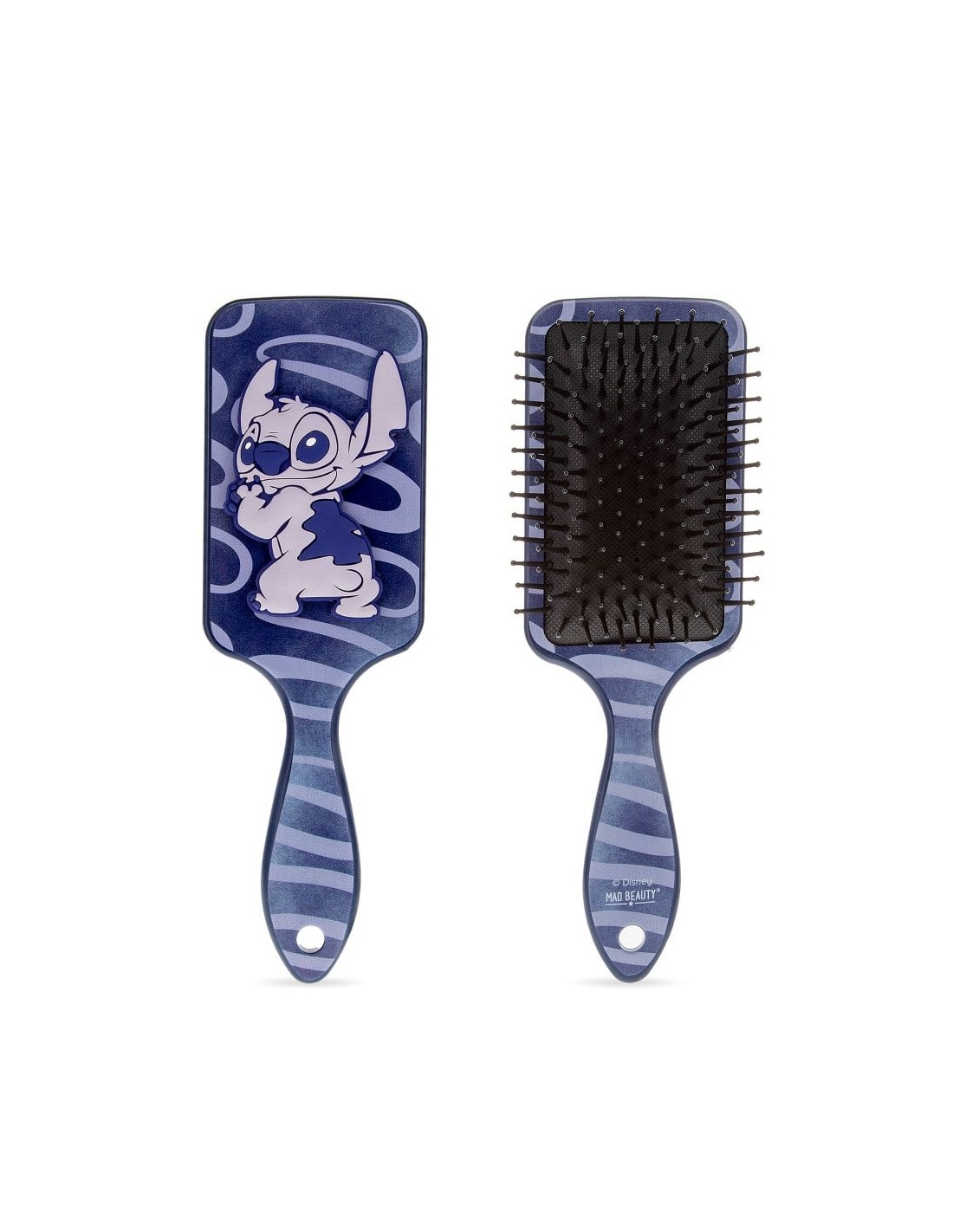 STITCH DENIM PADDLE BRUSH Βούρτσα για τα μαλλιά με σχέδιο Stitch - Image 3