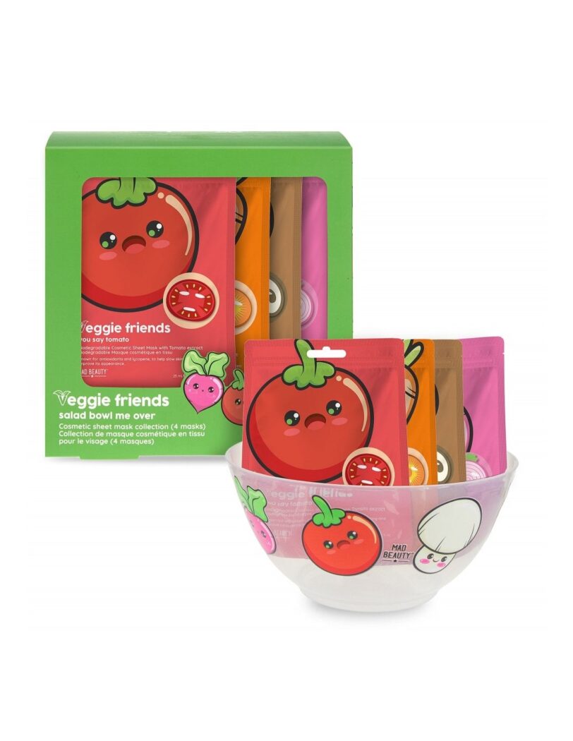 VEGGIE FRIENDS SALAD BOWL FACE MASK COLLECTION - Image 2