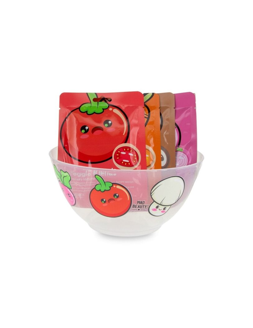 VEGGIE FRIENDS SALAD BOWL FACE MASK COLLECTION - Image 3