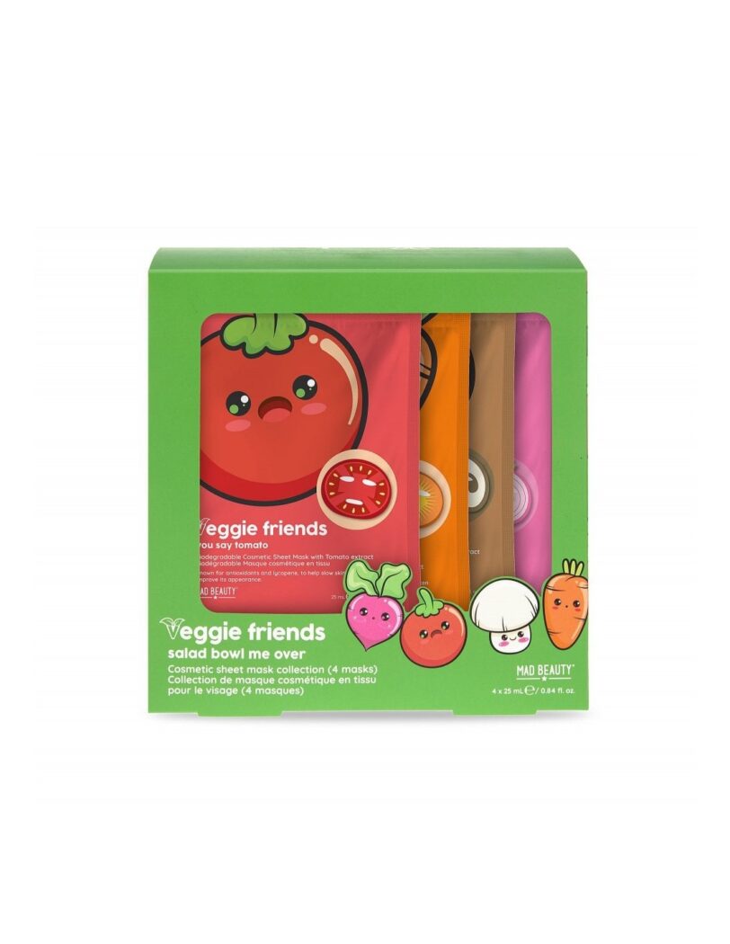 VEGGIE FRIENDS SALAD BOWL FACE MASK COLLECTION