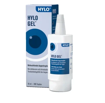 URSAPHARM Hylo Gel Οφθαλμικές Σταγόνες για μια μακράς διάρκειας λίπανση 10ml