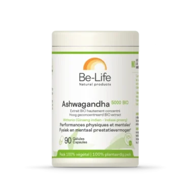 Be-Life Ashwagandha 5000 Bio συμπλήρωμα για χαλάρωση & ψυχική ισορροπία 90 κάψουλες