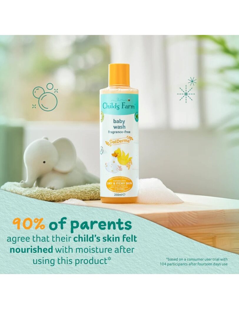 Childs Farm Oatderma Baby Wash 250ml - Image 2