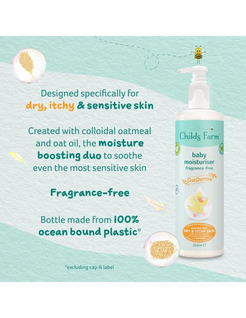 Childs Farm Oatderma Baby Moisturizer  250ml - Image 4