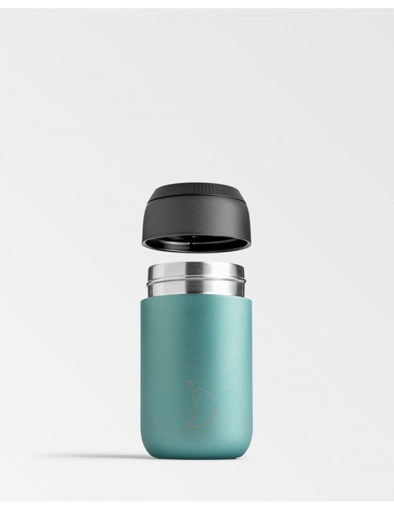 CHILLY'S SERIES 2 340ml COFFEE CUP - MATTE METALLIC ATLANTIS - Image 6