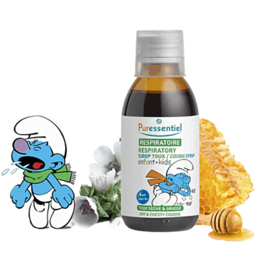 Puressentiel Respiratory Cough Syrup Kids Ανακούφιση Απο Το Βήχα 140ml
