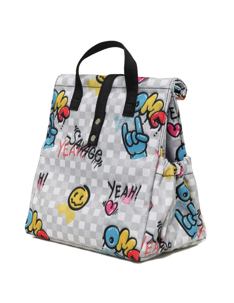 Ισοθερμική Τσάντα Φαγητού (5Lit) The Lunch Bags Graphitti OMG - Image 3