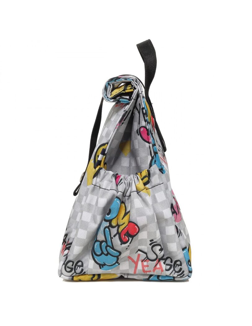 Ισοθερμική Τσάντα Φαγητού (5Lit) The Lunch Bags Graphitti OMG - Image 4
