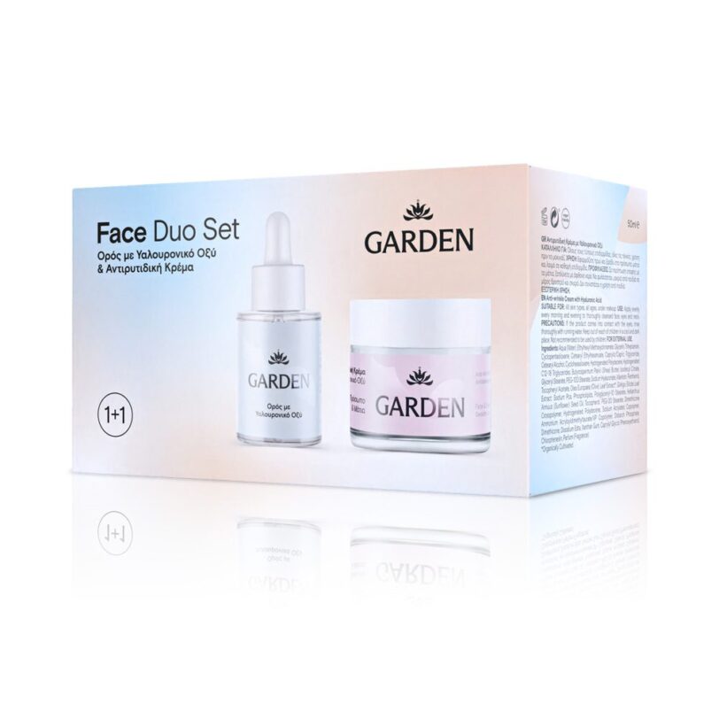 Face Duo Set Anti-wrinkle Cream 50ml + Serum Hyaluronic Acid 30ml 1+1