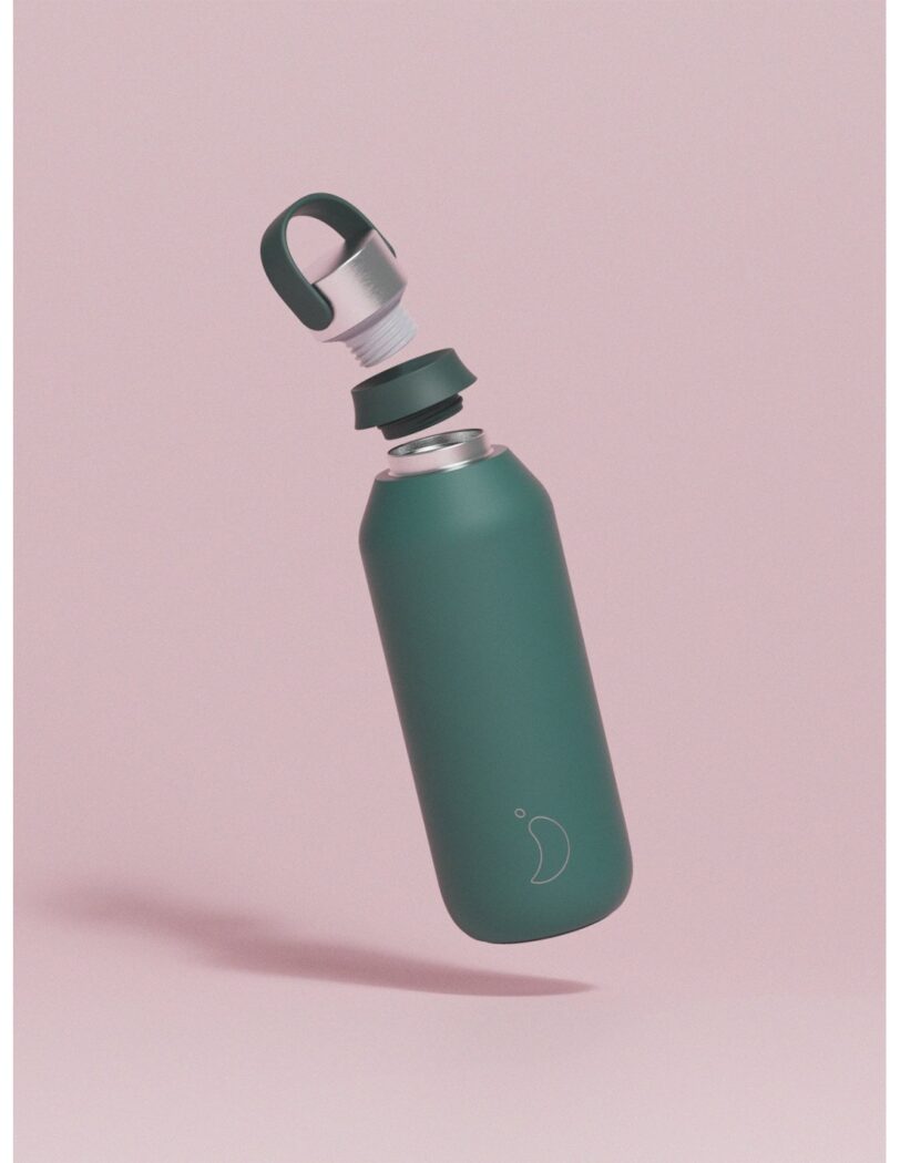 Μπουκάλι Θερμός 1lt Chilly's Series 2 Pine Green - Image 3