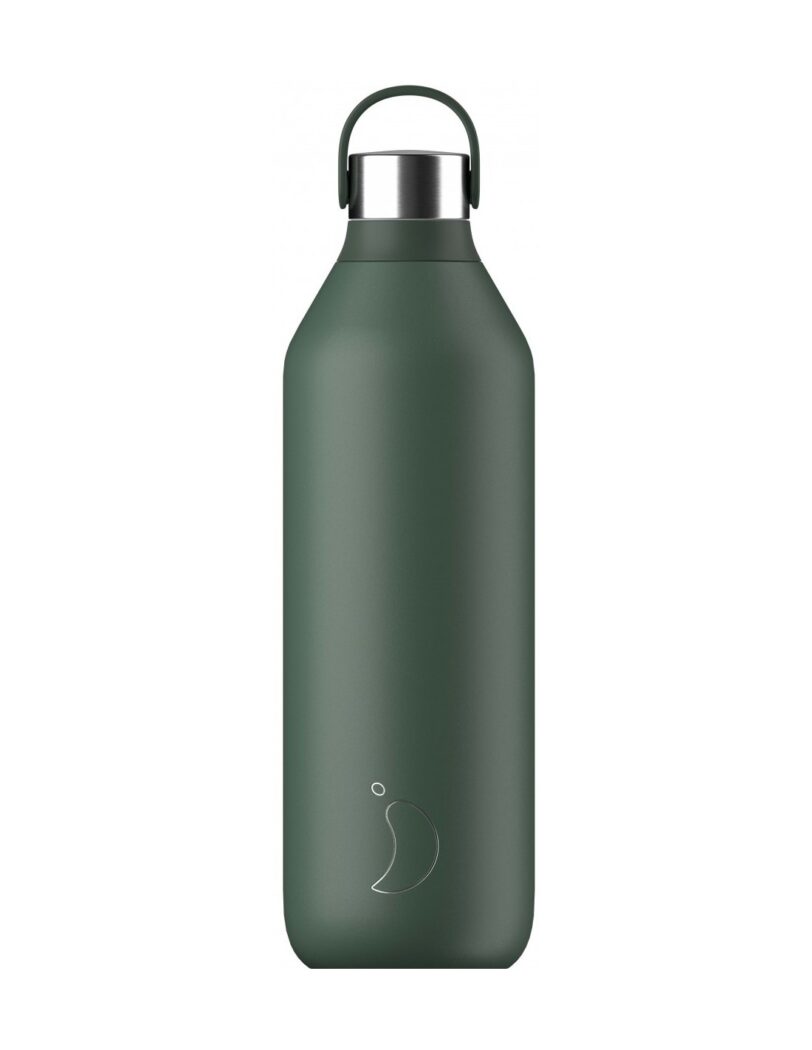 Μπουκάλι Θερμός 1lt Chilly's Series 2 Pine Green