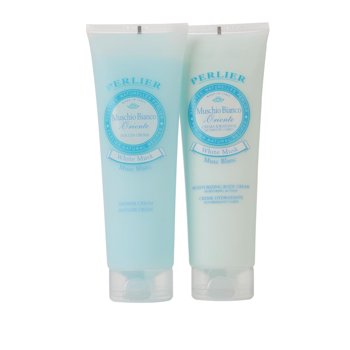 Perlier white musk set ( shower cream + body cream )
