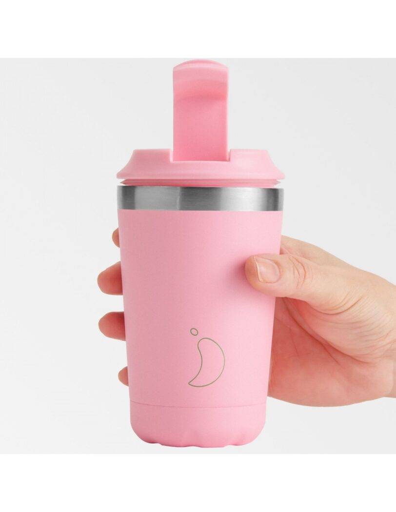 CHILLY'S ORIGINAL COFFEE CUP | PASTEL PINK 340ML - Image 2
